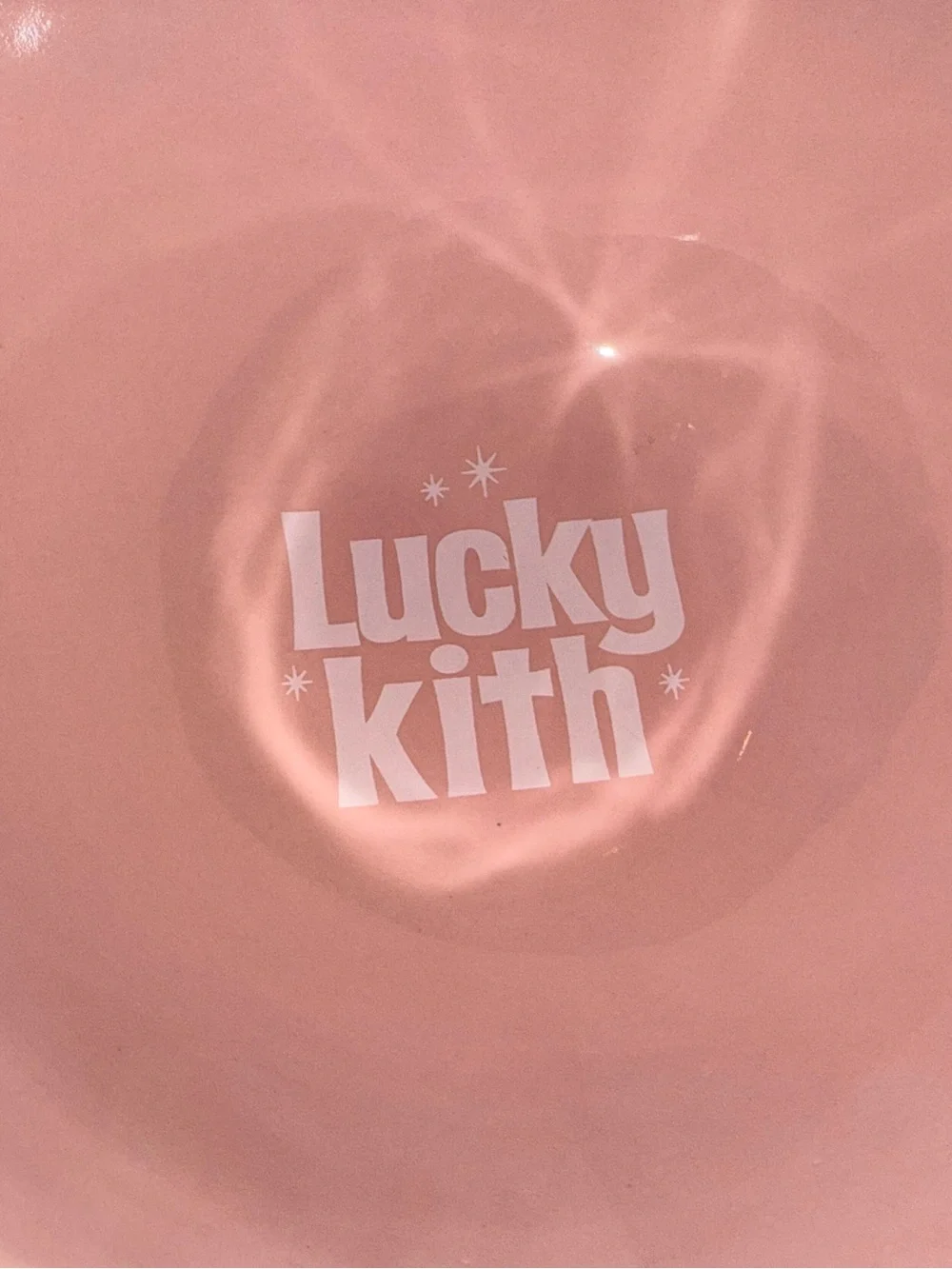 Kith For Lucky Charms Rain Cereal Bowl - Pink Kith Treats Kithmas Limited